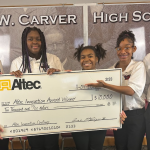 Carver High School students win $10K with app pitch