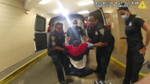 Five officers charged after Black man paralyzed in police van