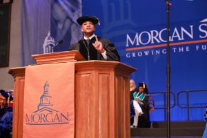 Gov.-Elect Wes Moore delivers Morgan State University’s commencement speech