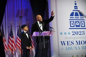 Thousands gather inside Baltimore Convention Center to celebrate Maryland’s first Black governor