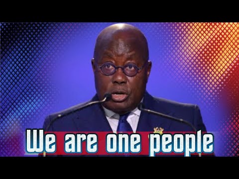 Ghana President Nana Akufo-Addo Addresses Black Americans During Speech