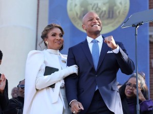 Governor Wes Moore sworn into office as first Black man to lead Maryland