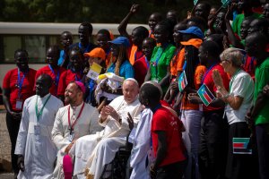 Pope says South Sudan’s future depends on treatment of women