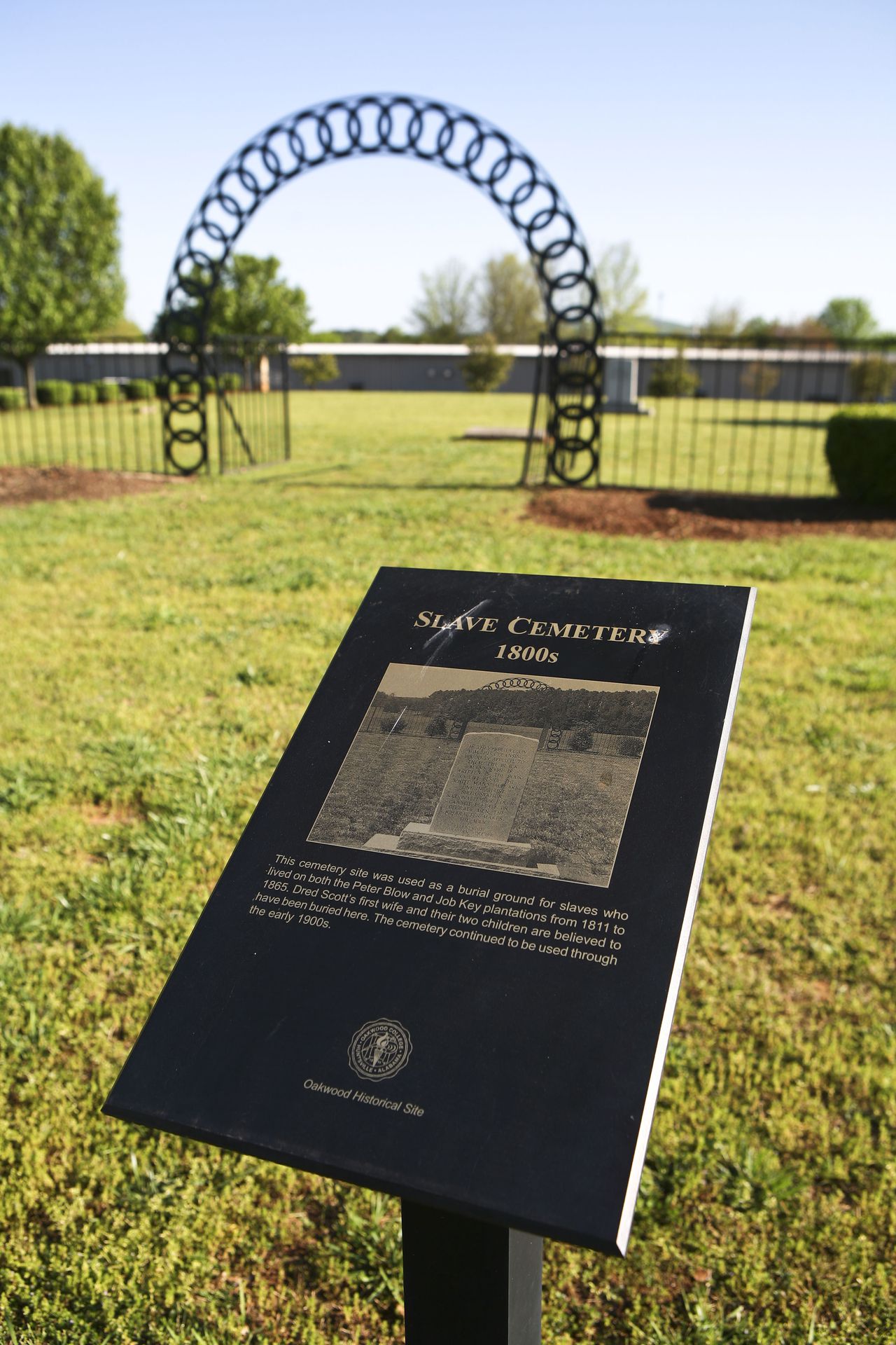 Oakwood University slave cemetery