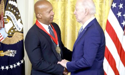 Biden Honors ‘Important Civil Rights Leader’ Bryan Stevenson with National Humanities Medal