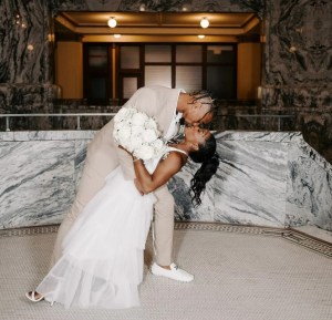 Simone Biles says ‘I Do’