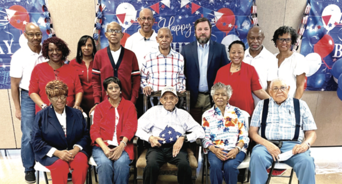 TUBERVILLE HONORS WWII  VETERAN JOHN DRAKE’S 105TH BIRTHDAY