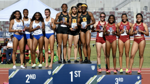 PAC 12 Track & Field Athletes Compete at Mt. SAC