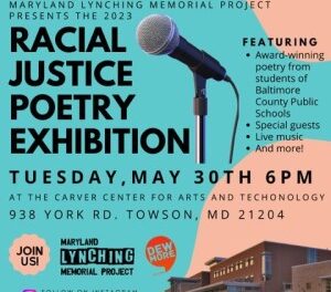 2023 Racial Justice Poetry Exhibition