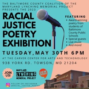 2023 Racial Justice Poetry Exhibition