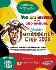 Bread for the City and Mema’s Popups to host second Juneteenth celebration