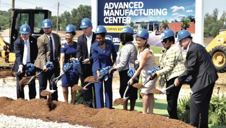 DRAKE STATE COMMUNITY & TECHNICAL COLLEGE GROUND-BREAKING FOR NEW ADVANCED MANUFACTURING CENTER