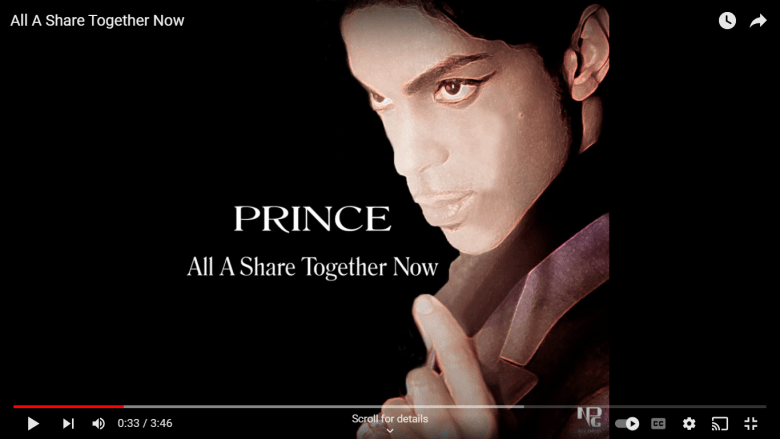 Prince estate shares two unreleased tracks