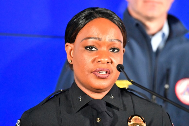 1st Black woman named to full-time role as police chief of embattled force in Louisville, Kentucky