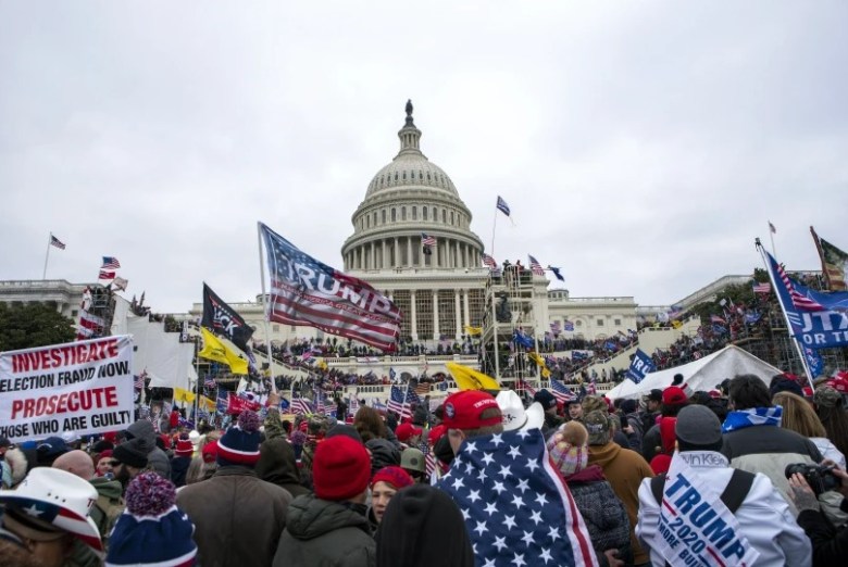 Man arrested on Capitol riot charges after prison sentence for White nationalist march in Virginia