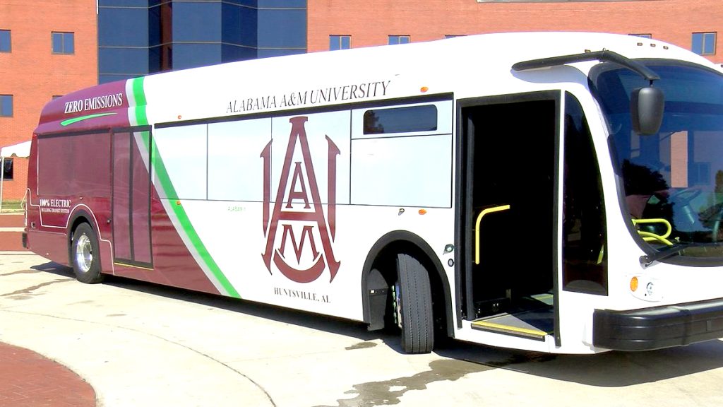 NEW FUNDING WILL TRANSITION AAMU TRANSIT TO ZERO EMISSION