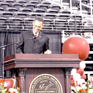 President Wims Touts AAMU Momentum at Faculty and Staff Conference