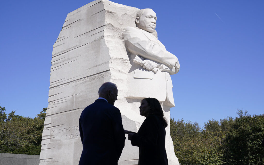 Biden and Harris will meet with King’s family on the March on Washington’s 60th anniversary