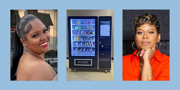 Black students at remote colleges still need hair products — enter a vending machine