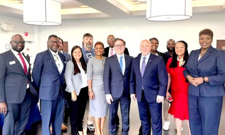 COMMISSIONER VIOLET EDWARDS HOSTS WHITE HOUSE DIGNITARIES FOR A ROUNDTABLE DISCUSSION ON BROADBAND ACCESS