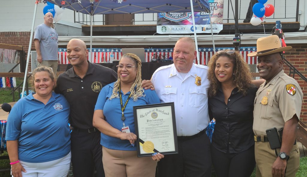 New Carrollton celebrates National Night Out with Maryland’s first couple