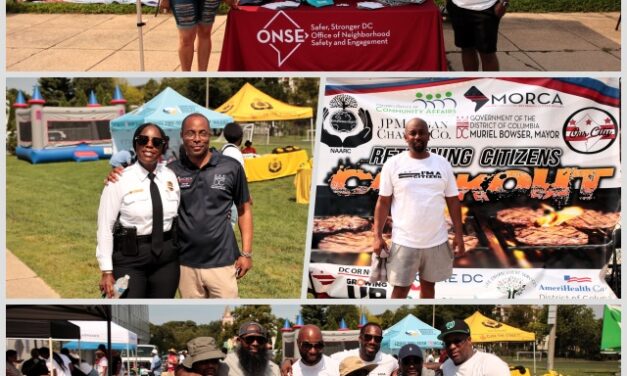 Resource fair at Randall Recreation Center hosted by National Association for the Advancement of Returning Citizens