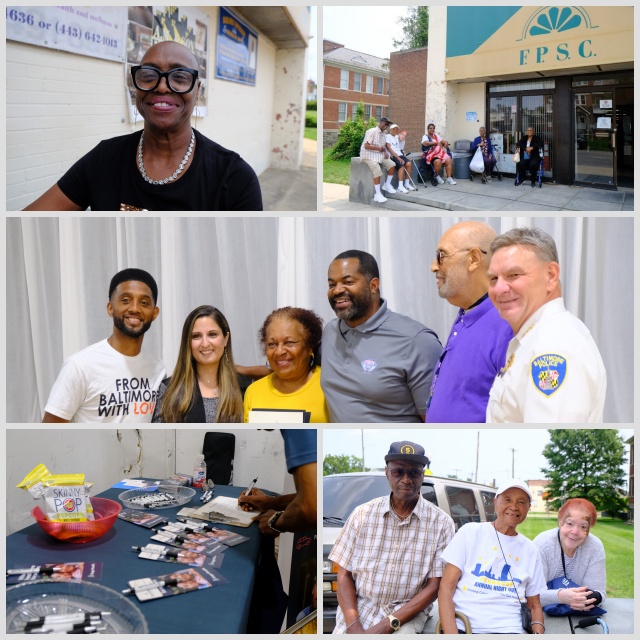 Forest Park Senior Center: Baltimore residents, community leaders and law enforcement join together for National Night Out