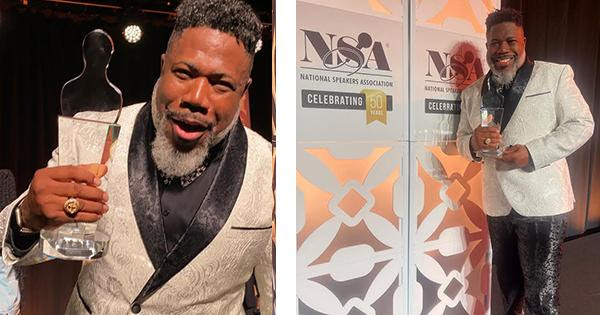 Single dad of two makes history, one of few Black speakers inducted into Hall of Fame