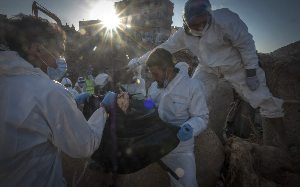 Libya investigates dams’ collapse after a devastating flood last weekend killed more than 11,000