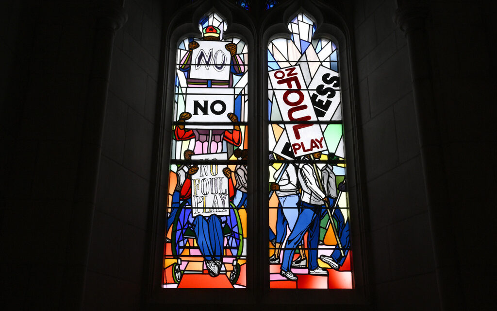 National Cathedral replaces windows honoring Confederacy with stained-glass homage to racial justice