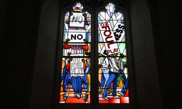 National Cathedral replaces windows honoring Confederacy with stained-glass homage to racial justice