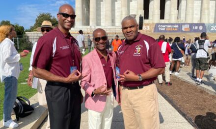 Black fraternities call for social justice at March on Washington