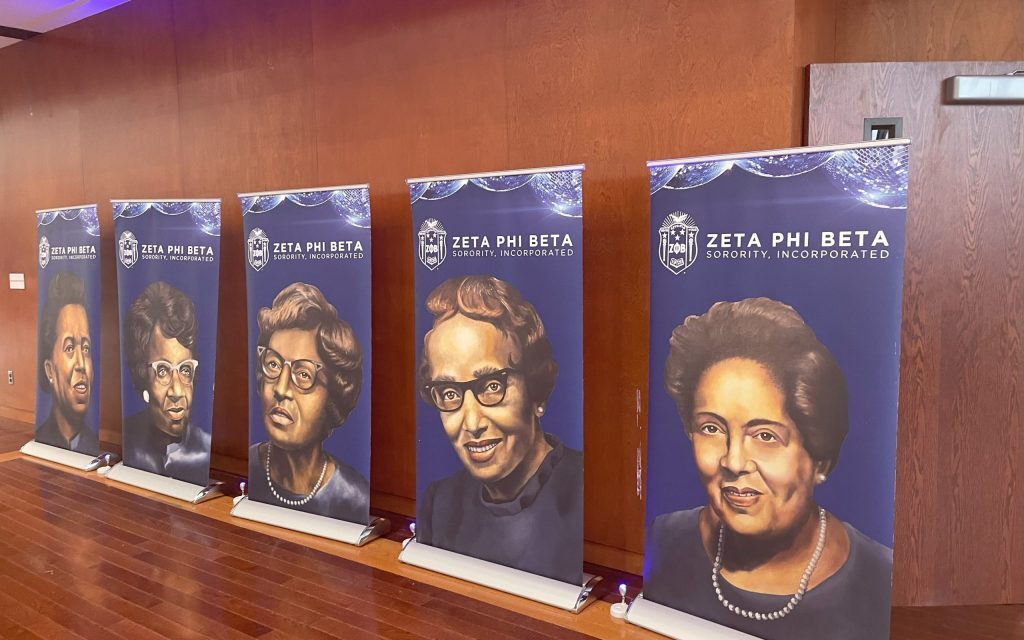 Zeta Phi Beta Sorority inducts 2023 honorary members