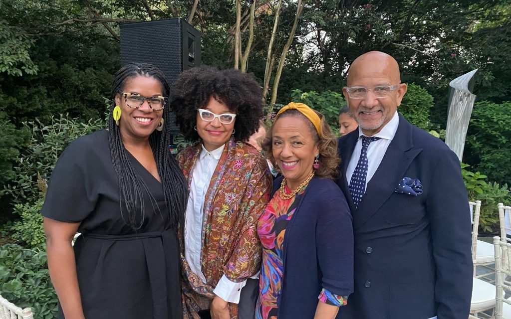 AFRO inside look: thought leaders and creatives  join Vice President Kamala Harris at her residence to celebrate Black visual artists