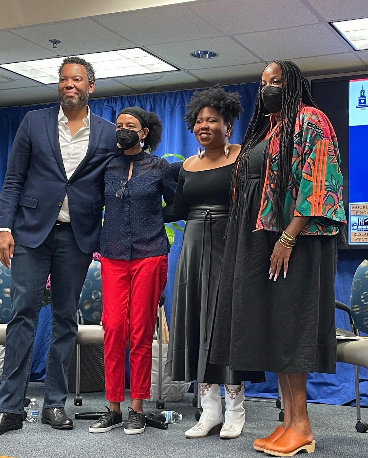 Ashley Jones and Ta-Nehisi Coates