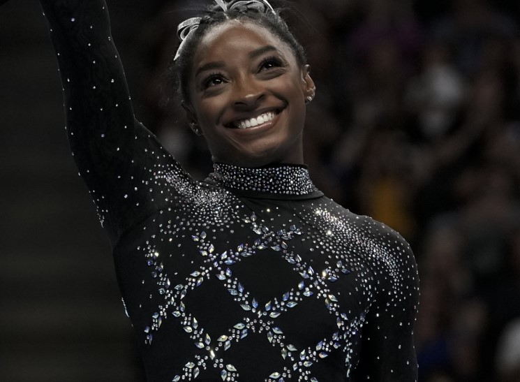 Simone Biles wins a record eighth U.S. Gymnastics title a full decade after her first