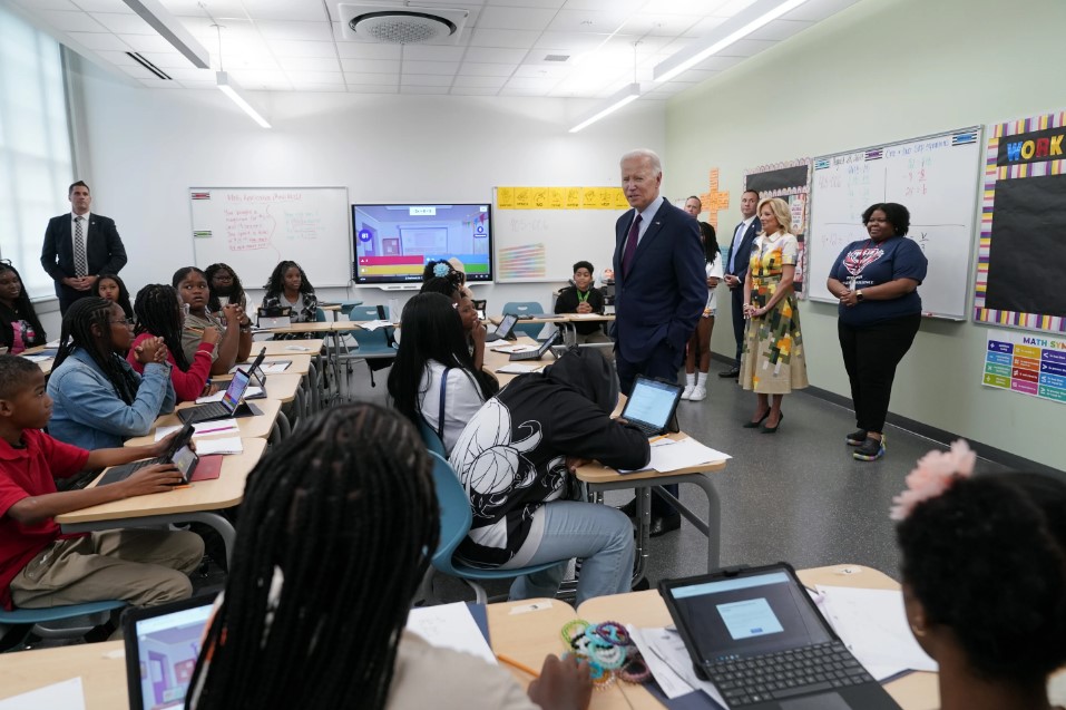 D.C. Public School scholars return to classes with special guests