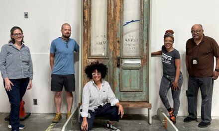 Historic AFRO doors acquired by Afro Charities at auction