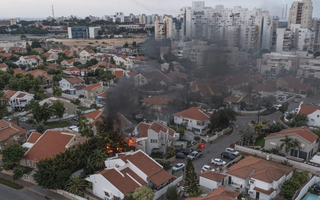 Israeli prime minister declares war, Black residents seek shelter from rocket fire