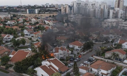 Israeli prime minister declares war, Black residents seek shelter from rocket fire