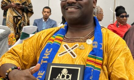 African Diaspora Development Institute honors activist Haki Ammi at Afro United Festival Awards