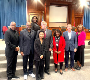 100 Black Women Greater Huntsville, Inc. and the 100 Black Men of Huntsville Unite with Mayor Tommy Battle for City Progress 