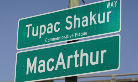 Tupac Shakur has an Oakland street named for him 27 years after his death