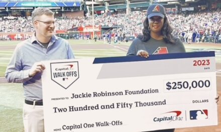 BRIEF SUMMARY OF CHECK PRESENTATION AND THE JACKIE ROBINSON FOUNDATION