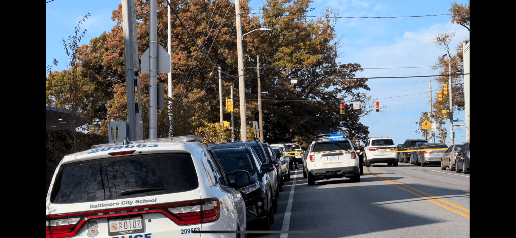 Five arrested in triple shooting outside of Baltimore high school