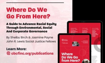 PRESS ROOM: CBCF charts a path forward towards racial equity with its corporate social responsibility guide