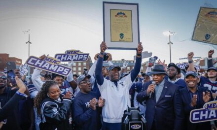 Peach State bound: Howard University football team qualifies for first Cricket Celebration Bowl