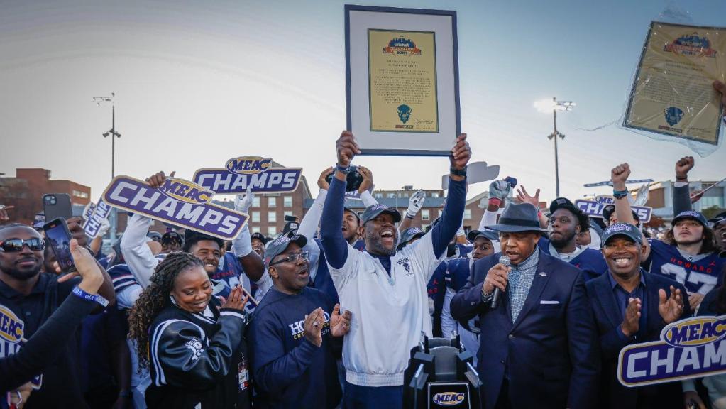 Peach State bound: Howard University football team qualifies for first Cricket Celebration Bowl