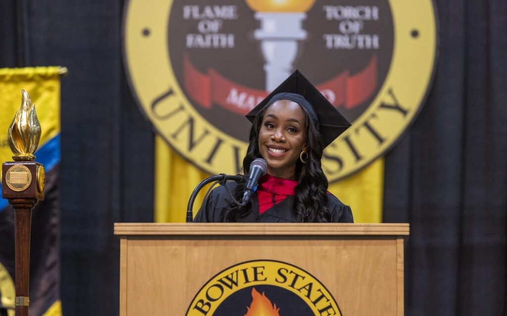  CNN’s Abby Phillip encourages Bowie State graduates to expect, weather adversity  