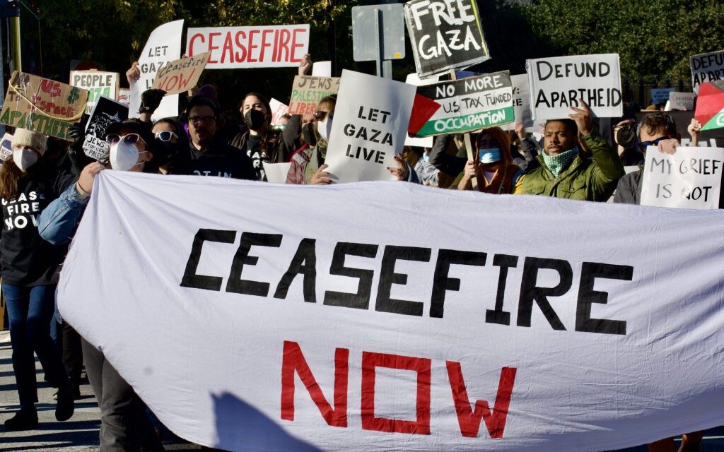 Baltimore activists urge Maryland congressional members to call for ceasefire in Israel and Palestine